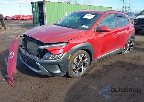 2022 Hyundai Kona Limited из США, поврежденный, VIN KM8K5CA30NU880598